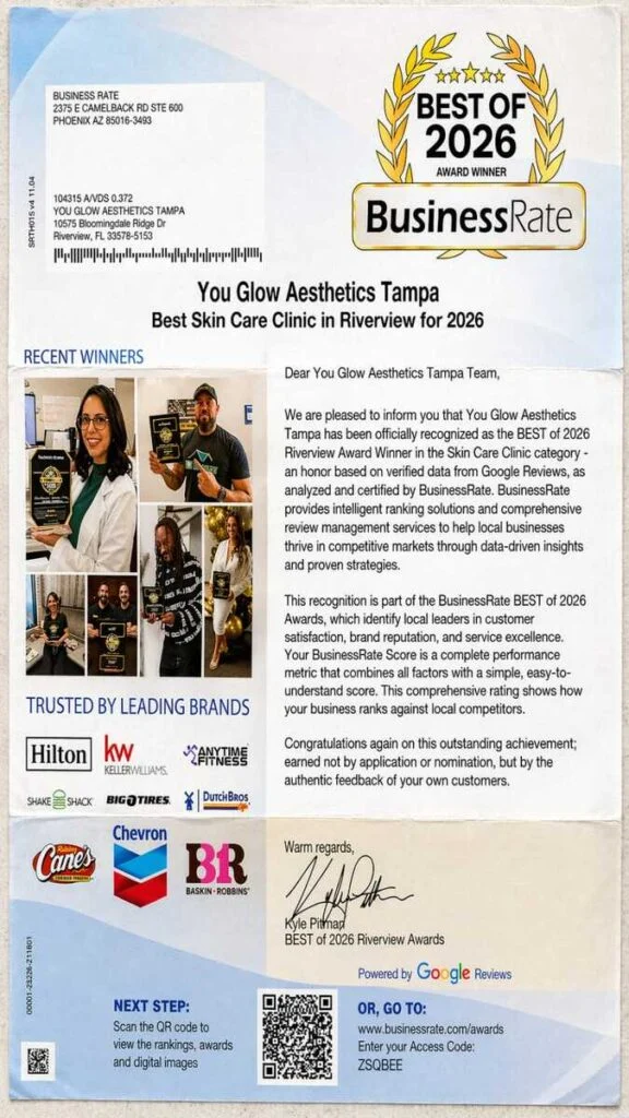 you-glow-aesthetics-tampa-best-skin-care-clinic-2026-award-576x1024